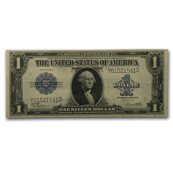 1923 $1.00 Silver Certificate CU 1923 $1.00 Silver Certificate CU